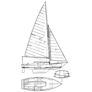 22'8" Ranworth Broads Sailing Cruiser